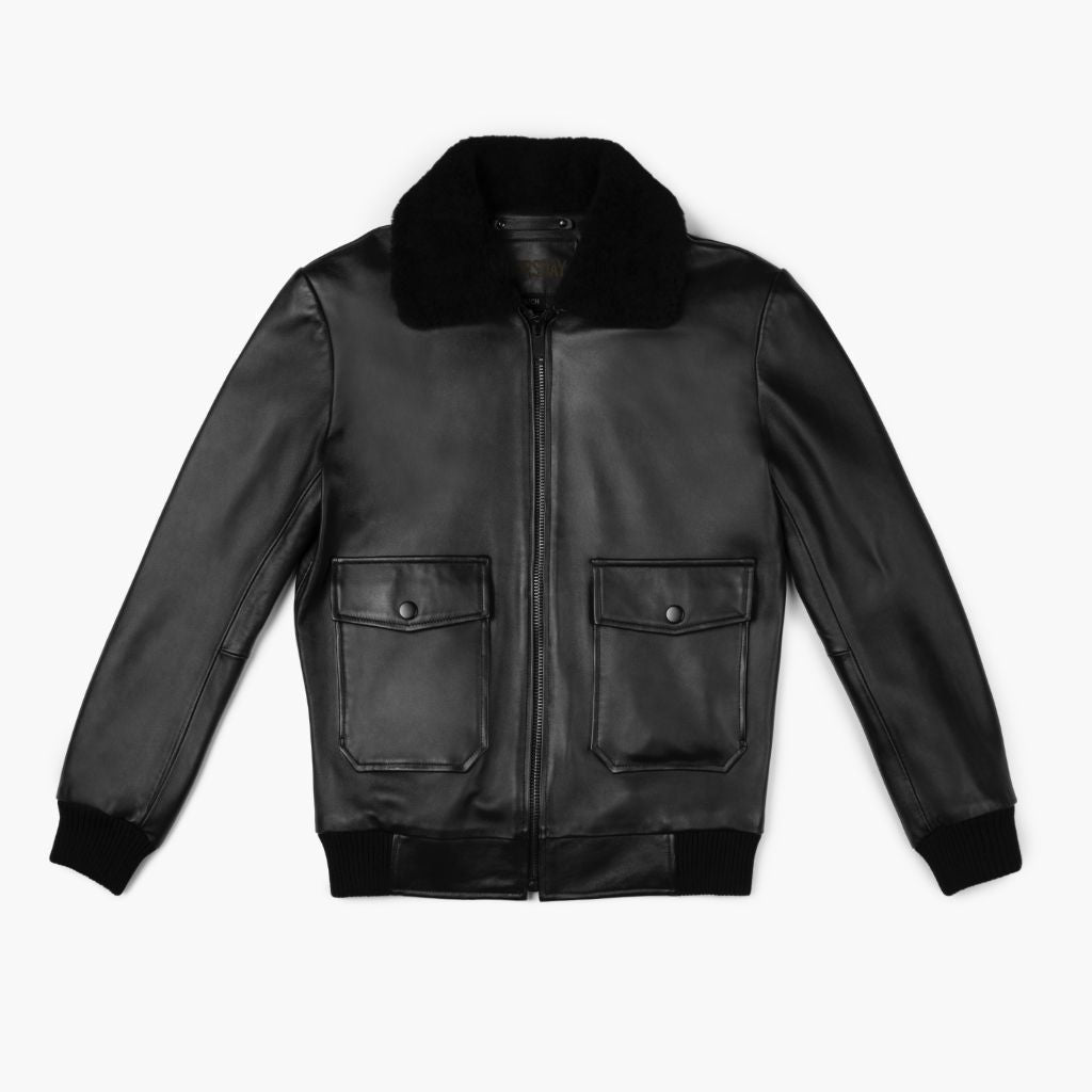 Flight Jacket | Black - Rare Leather