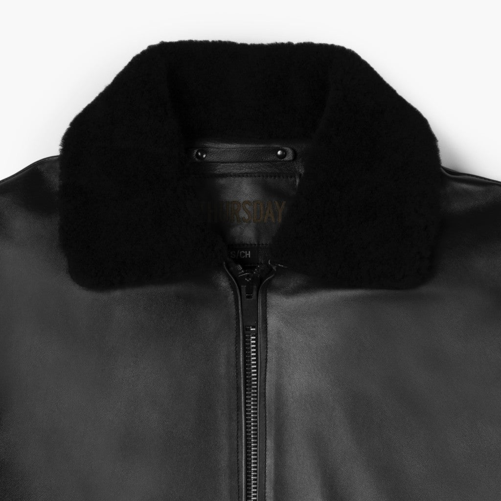 Flight Jacket | Black - Rare Leather