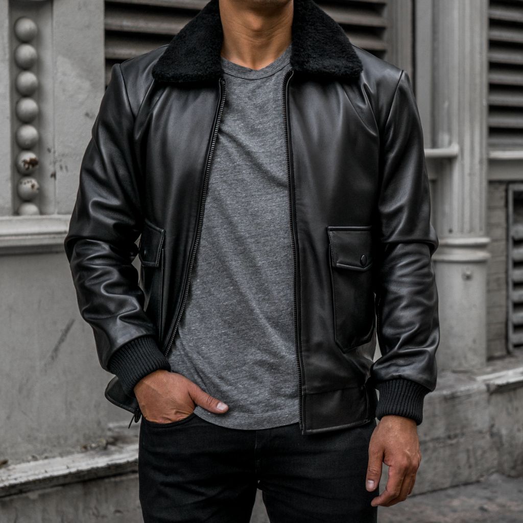 Flight Jacket | Black - Rare Leather