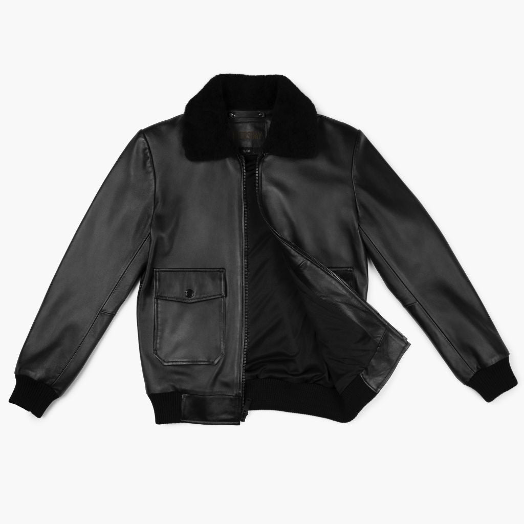 Flight Jacket | Black - Rare Leather