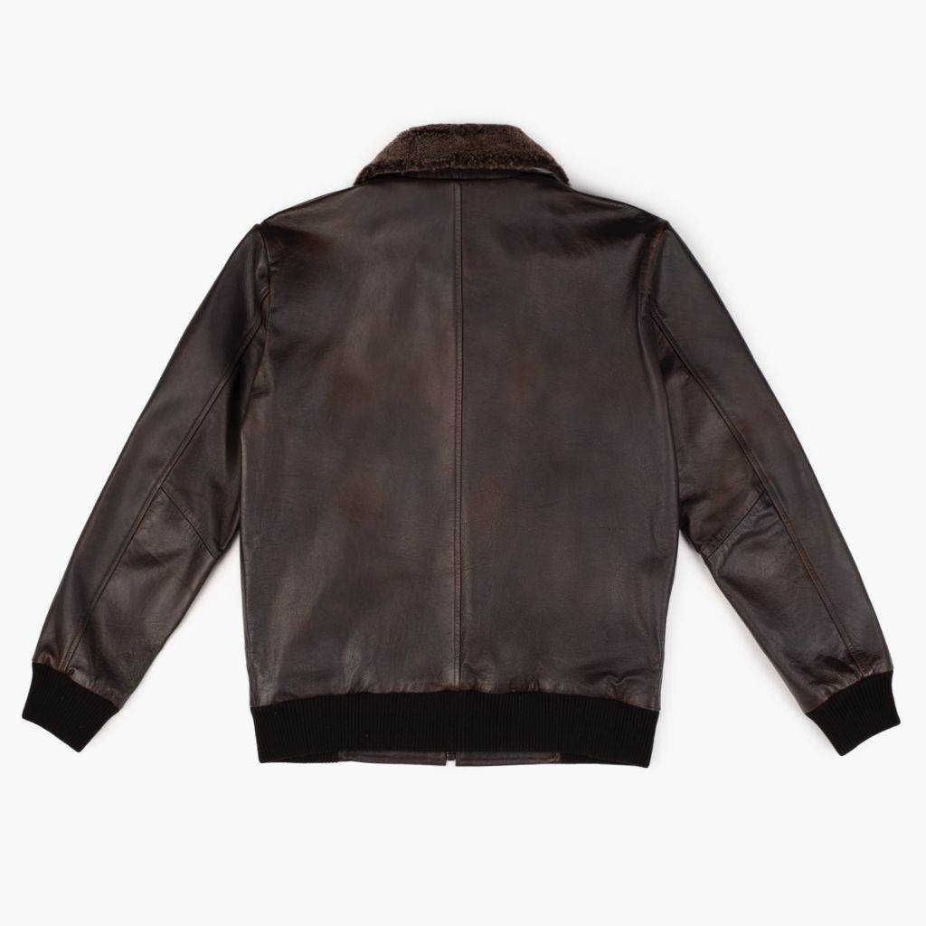 Flight Jacket | Black Coffee - Rare Leather