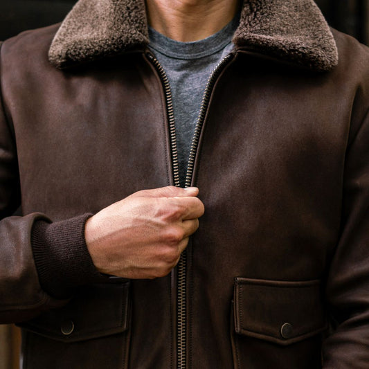 Flight Jacket | Tobacco - Rare Leather
