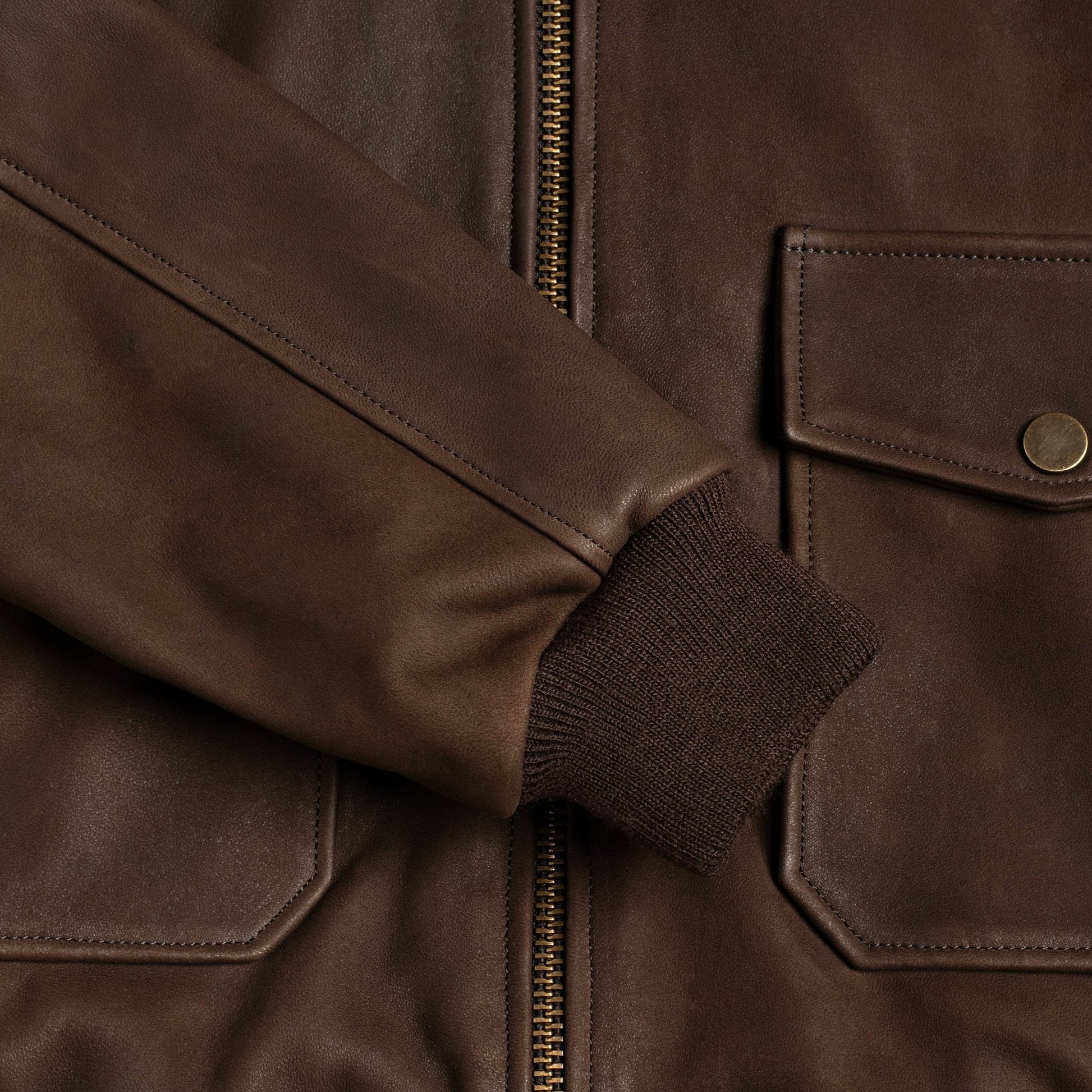 Flight Jacket | Tobacco - Rare Leather