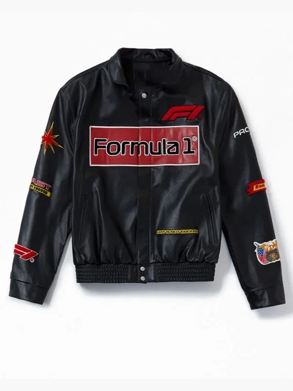 Formula 1 x PacSun Leather Pole Position Jacket - Vox Leather