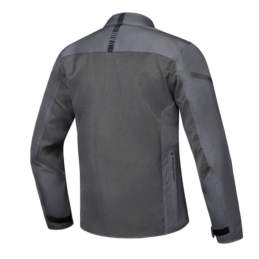 Fresh Slim - Ultra-Ventilated Summer Riding Jacket (Grey) - Vox Leather