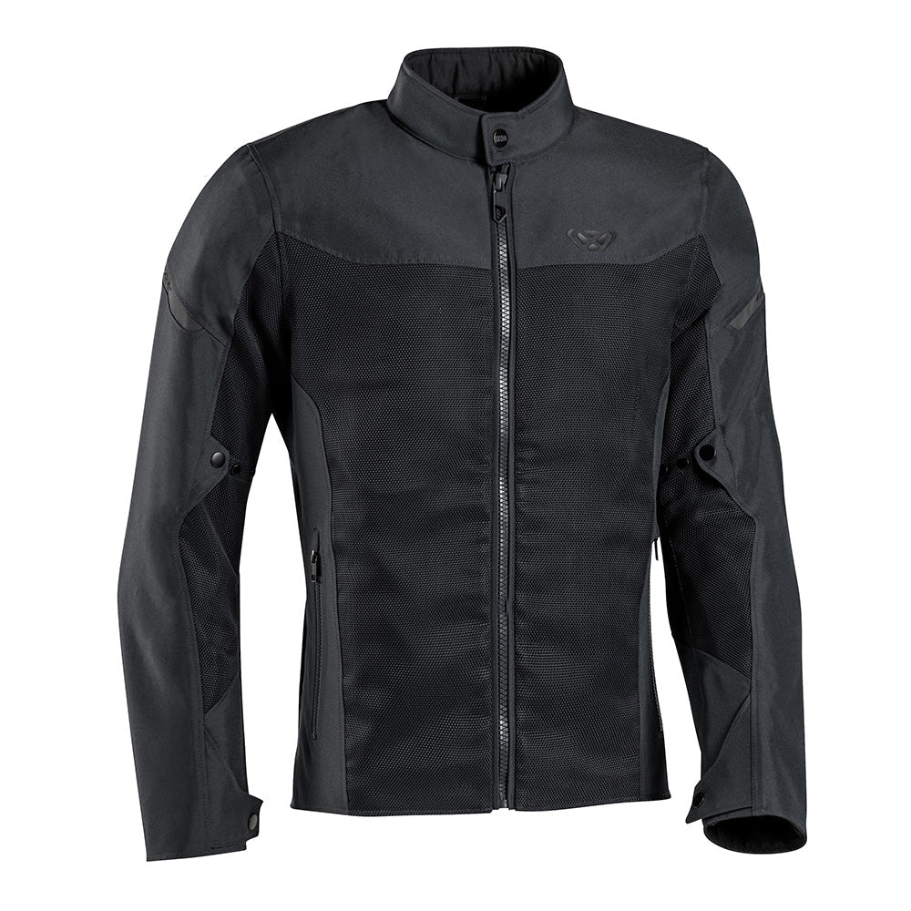Fresh - Summer Riding Jacket (Black) - Vox Leather