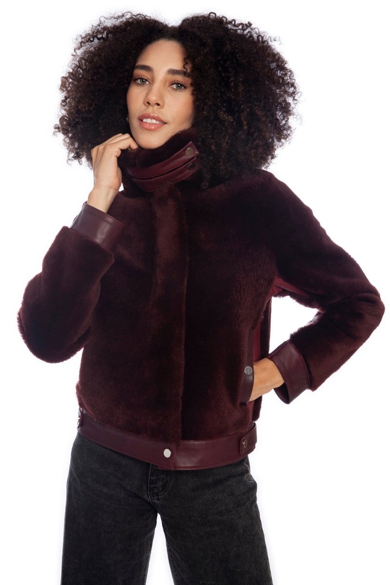 Freya Shearling Jacket - Vox Leather