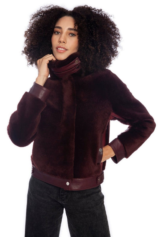Freya Shearling Jacket - Vox Leather