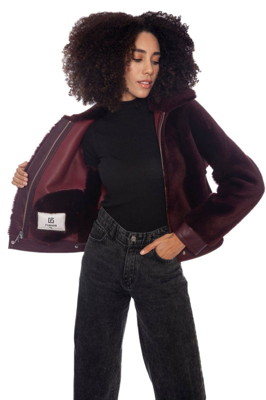 Freya Shearling Jacket - Vox Leather