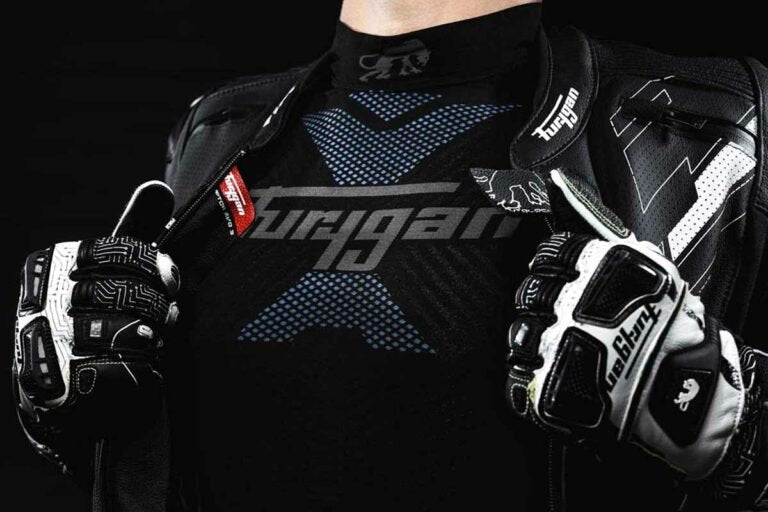 Furygan Active Long Sleeves Top 37.5 (Black Blue) - Vox Leather