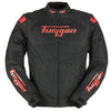 Furygan Atom Vented Jacket (Black Red) - Vox Leather