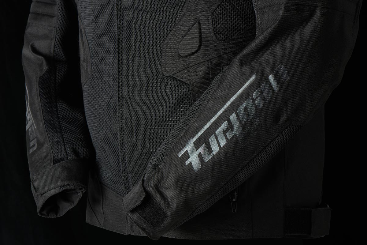 Furygan Atom Vented Jacket (Black) - Vox Leather