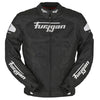 Furygan Atom Vented Jacket (Black White) - Vox Leather