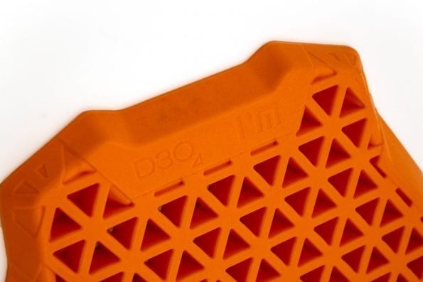Furygan Dorsale Racing D3O Back Protector (Orange) - Vox Leather