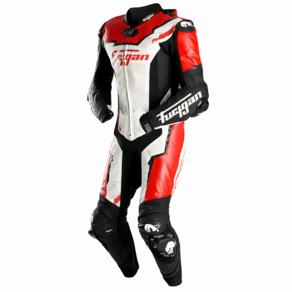 Furygan Eclipse X Kevlar Track Suit (Black Red White) - Vox Leather