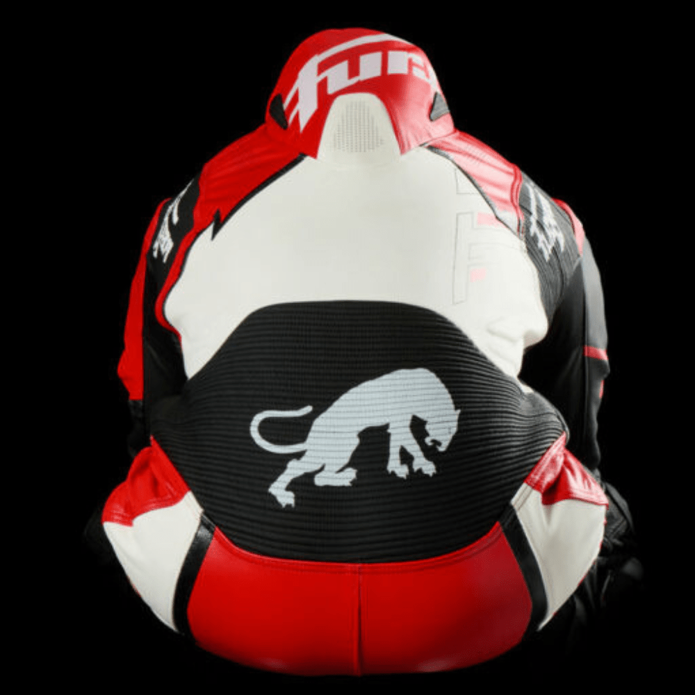 Furygan Eclipse X Kevlar Track Suit (Black Red White) - Vox Leather