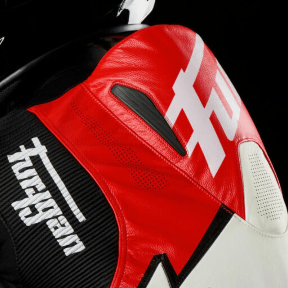 Furygan Eclipse X Kevlar Track Suit (Black Red White) - Vox Leather
