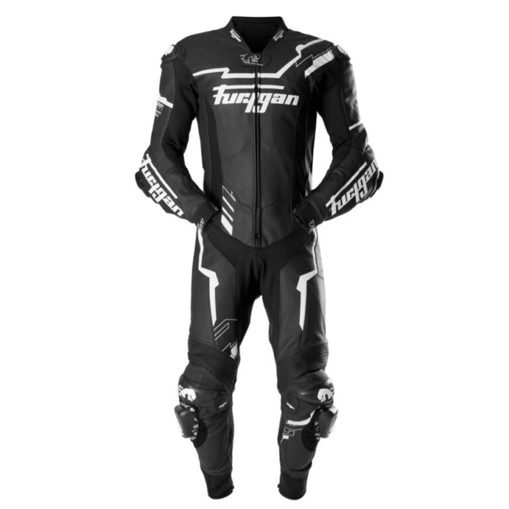 Furygan Eclipse X Kevlar Track Suit (Black White) - Vox Leather