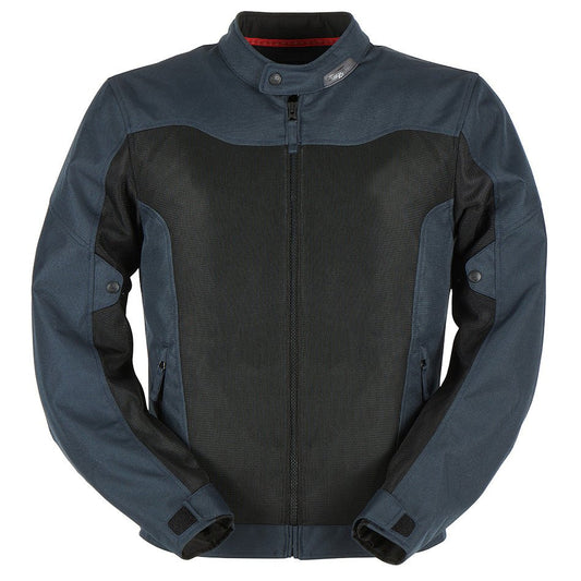 Furygan Genesis Mistral Evo 3 Jacket (Black Blue) - Vox Leather