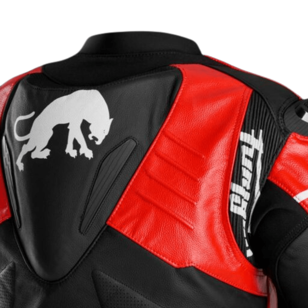Furygan Sirius Leather Jacket (Black Red White) - Vox Leather
