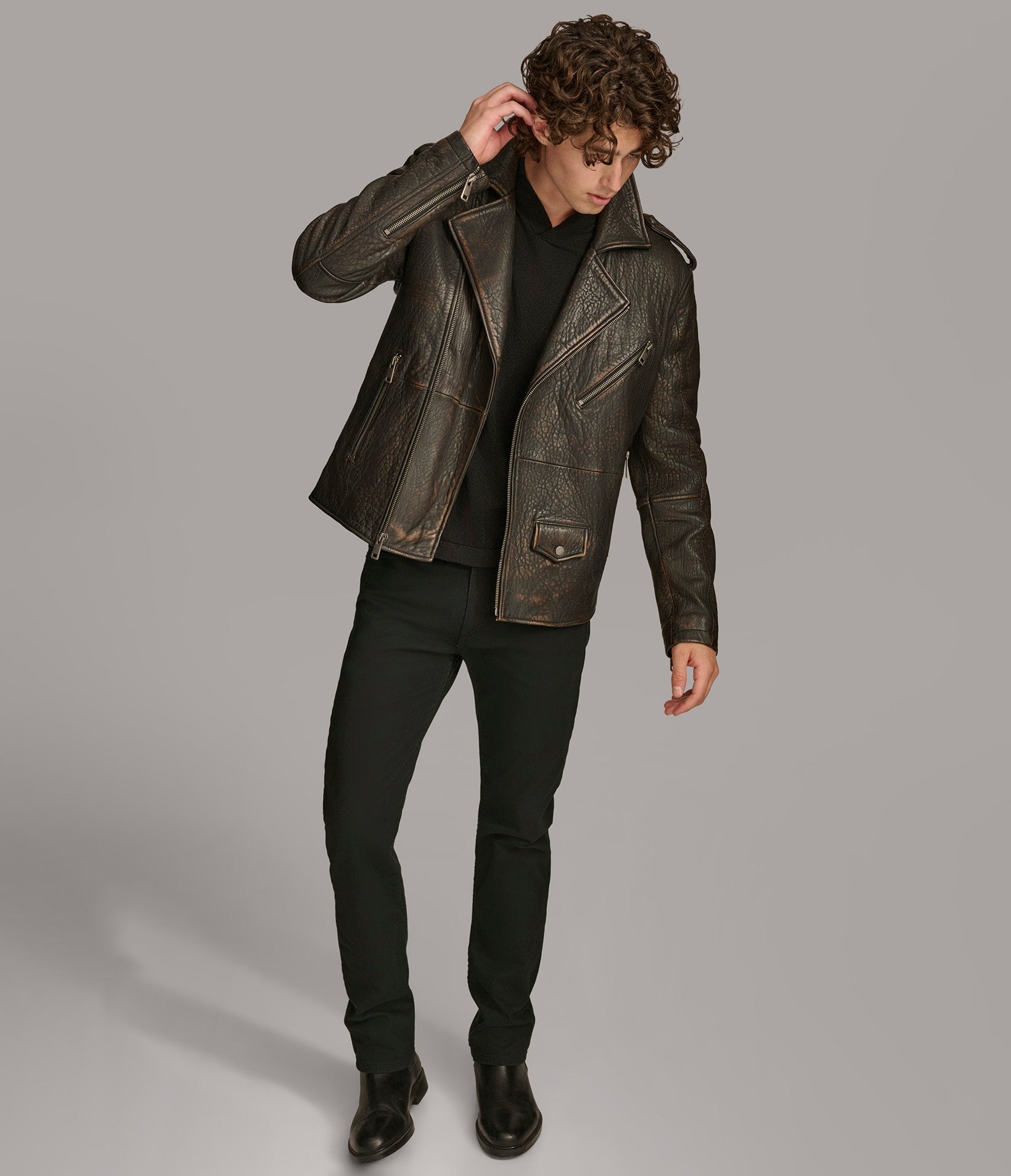 Gabriel Moto Jacket - Rare Leather