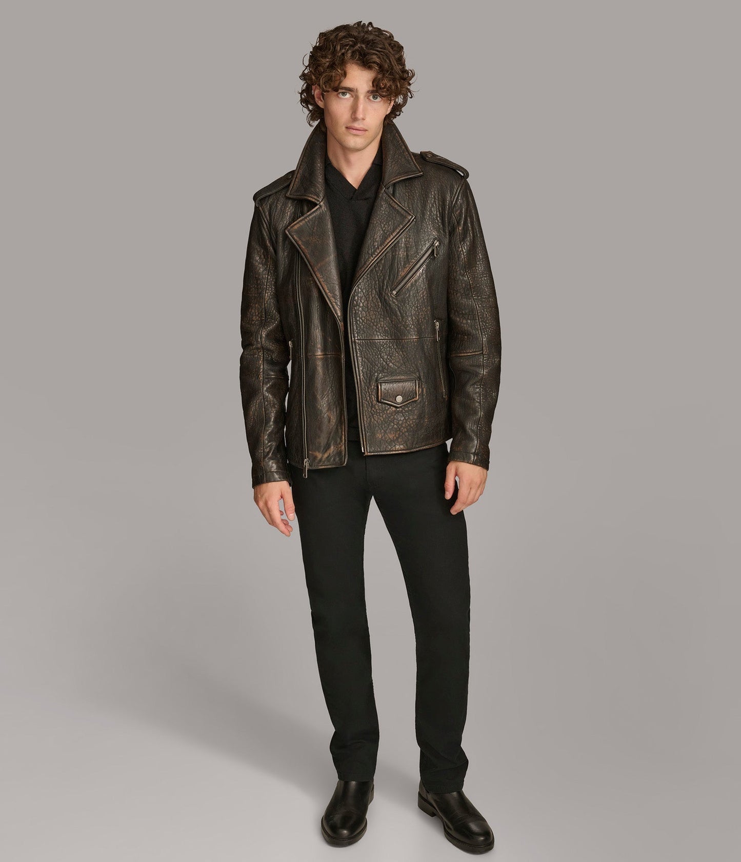 Gabriel Moto Jacket - Rare Leather