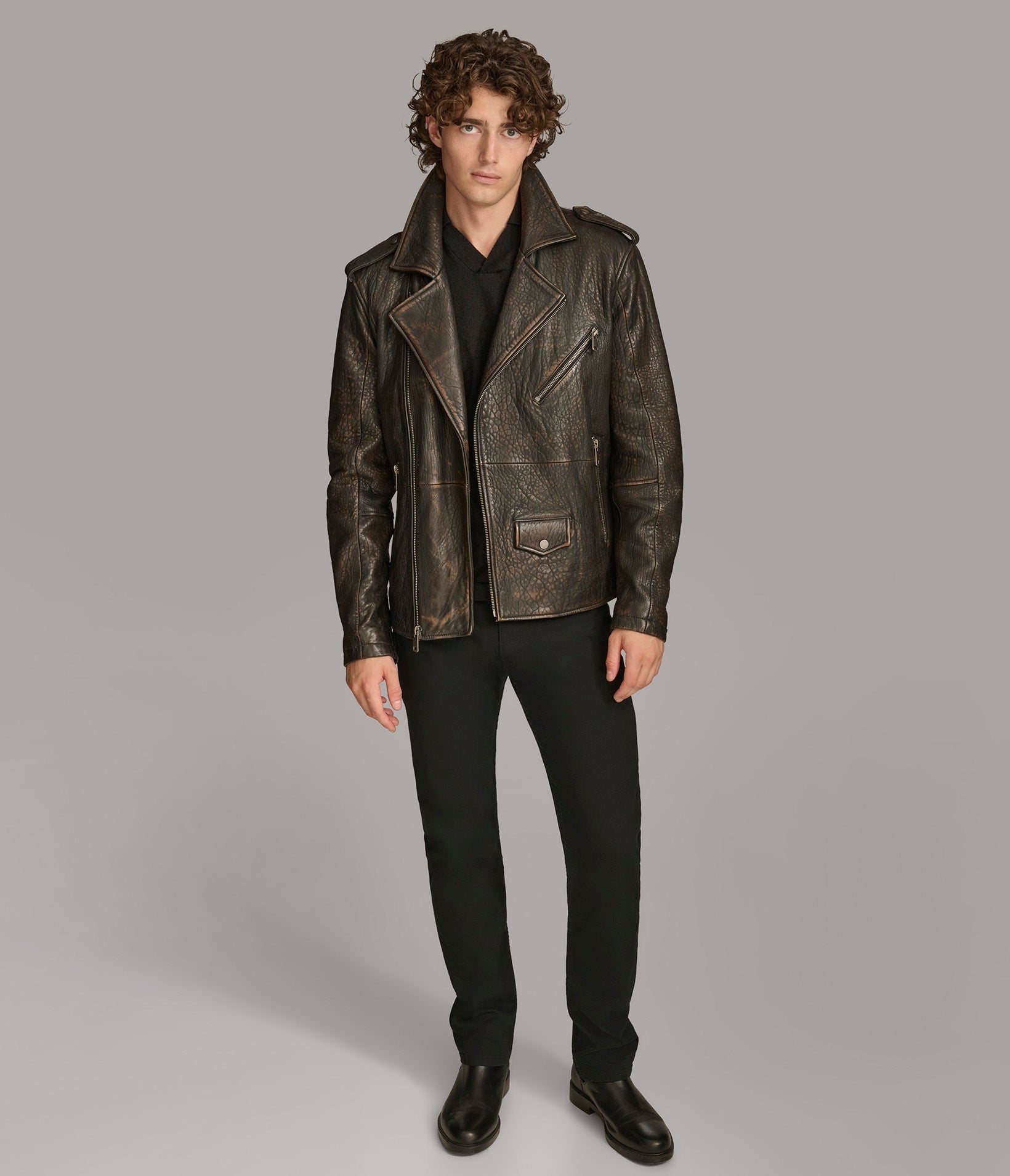 Gabriel Moto Jacket - Rare Leather