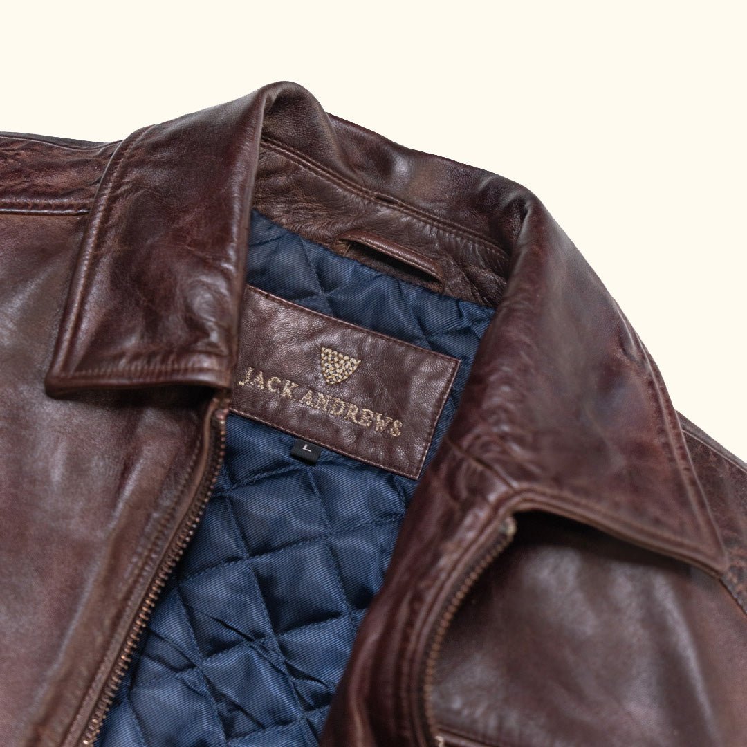 Glenwood Leather Driving Jacket - Vox Leather