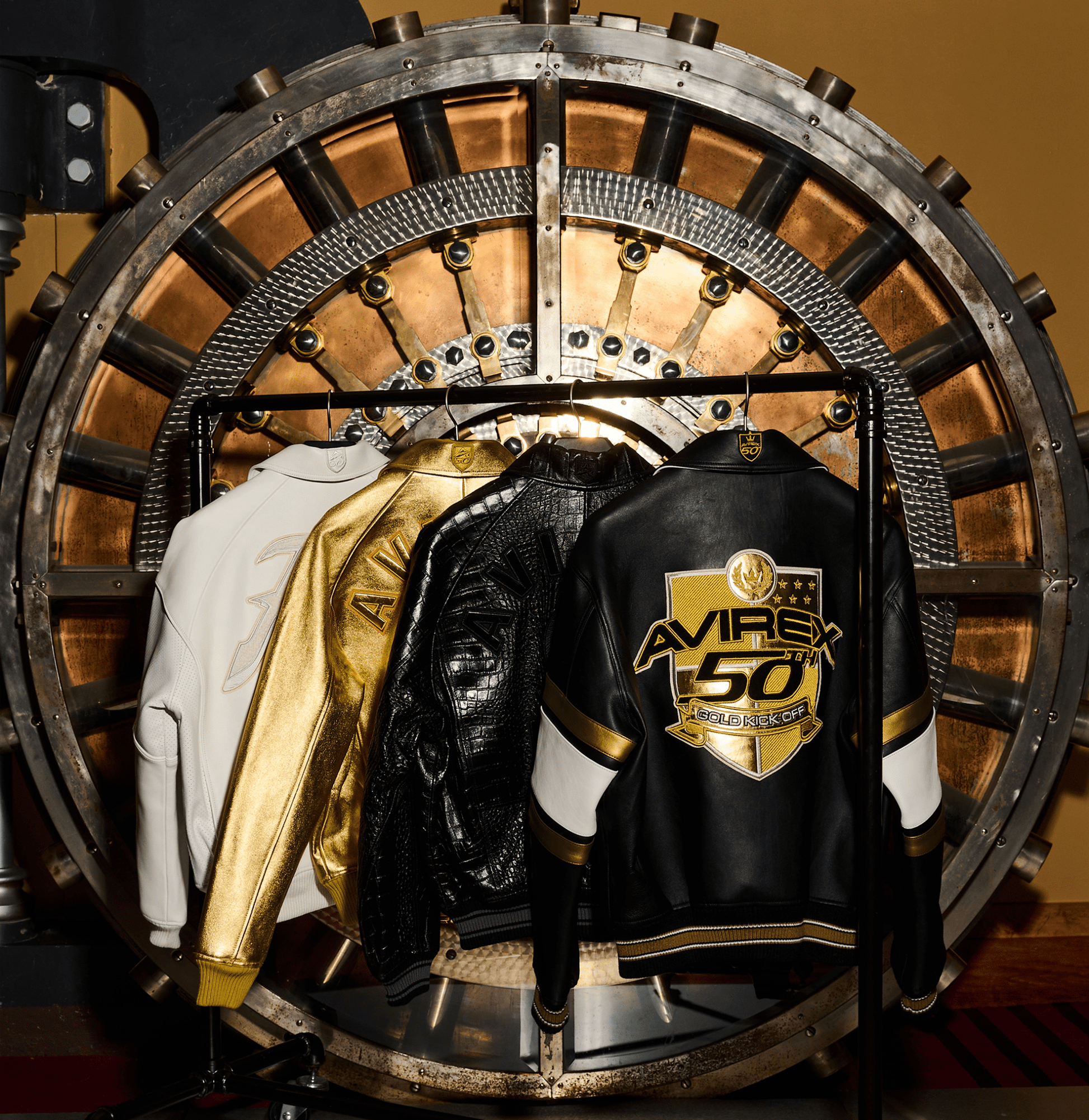 GOLD CLUB JACKET - Rare Leather