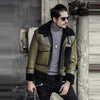 Green Mens RAF Flying Pilot Sheepskin Shearling Leather Jacket - Rare Leather