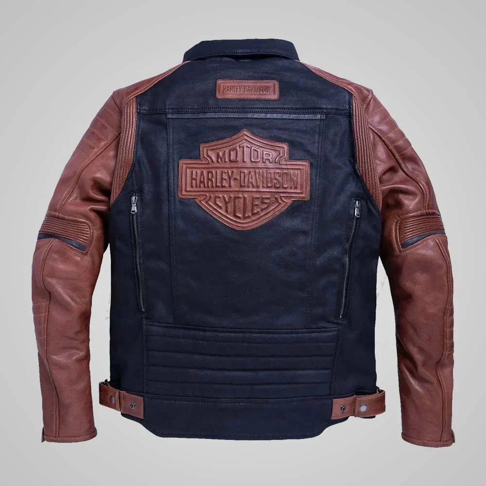 Harley Davidson Jester Armalith Denim Jacket - Vox Leather