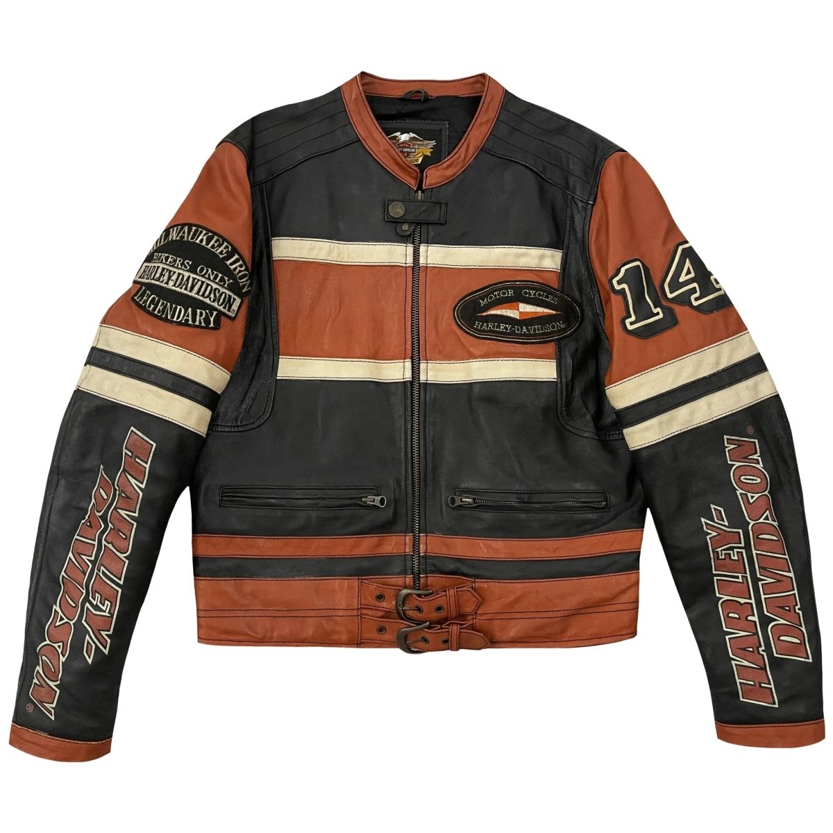 Harley Davidson Leather Racing Jacket - Vox Leather