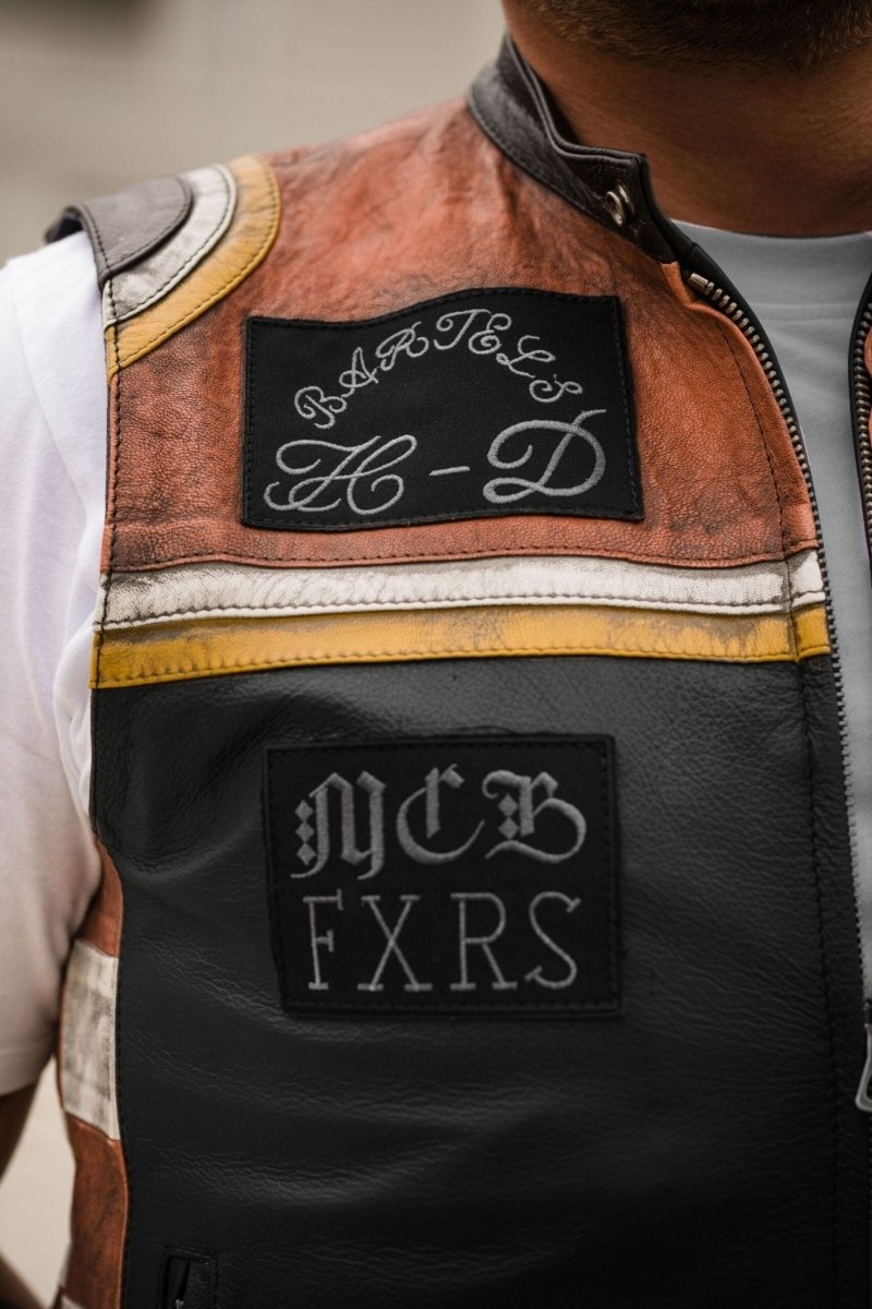 HARLEY DAVIDSON Marlboro Man Vest Leather Jacket - Vox Leather