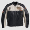 Harley Davidson Men Regulator Perforated Leather Jacket - Vox Leather