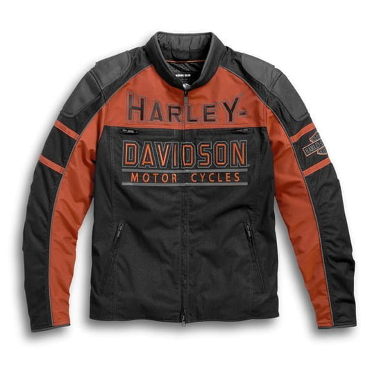 Harley Davidson Men’s Gastone Riding Jacket - Rare Leather