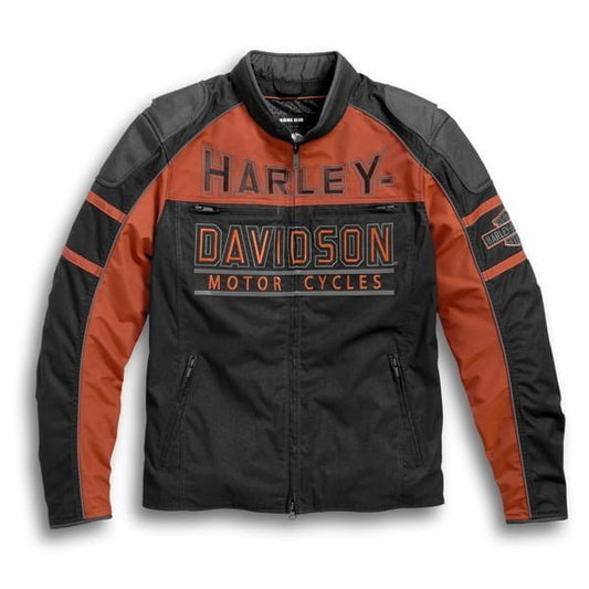 Harley Davidson Men’s Gastone Riding Jacket - Vox Leather