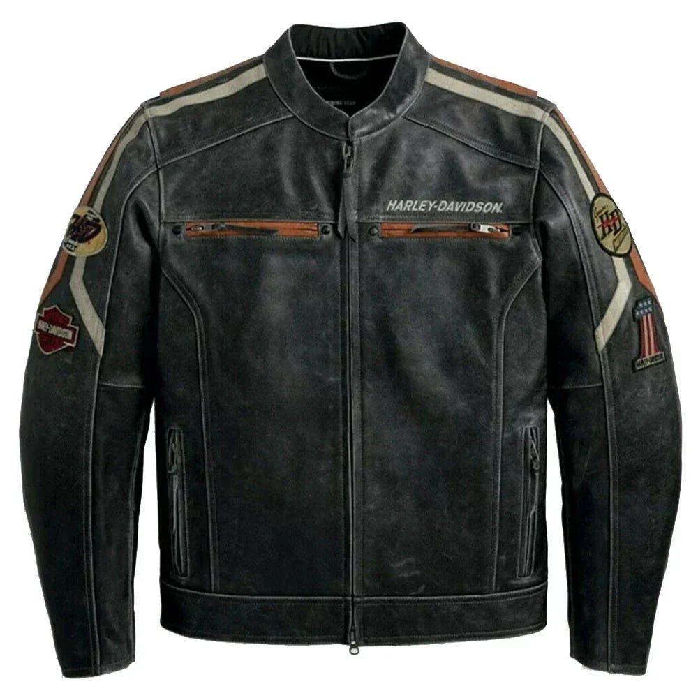 Harley Davidson Men's Leather Jacket - Vox Leather