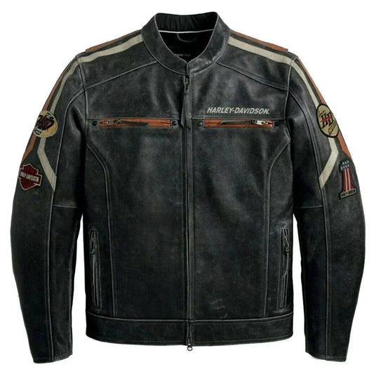 Harley Davidson Men's Leather Jacket - Vox Leather