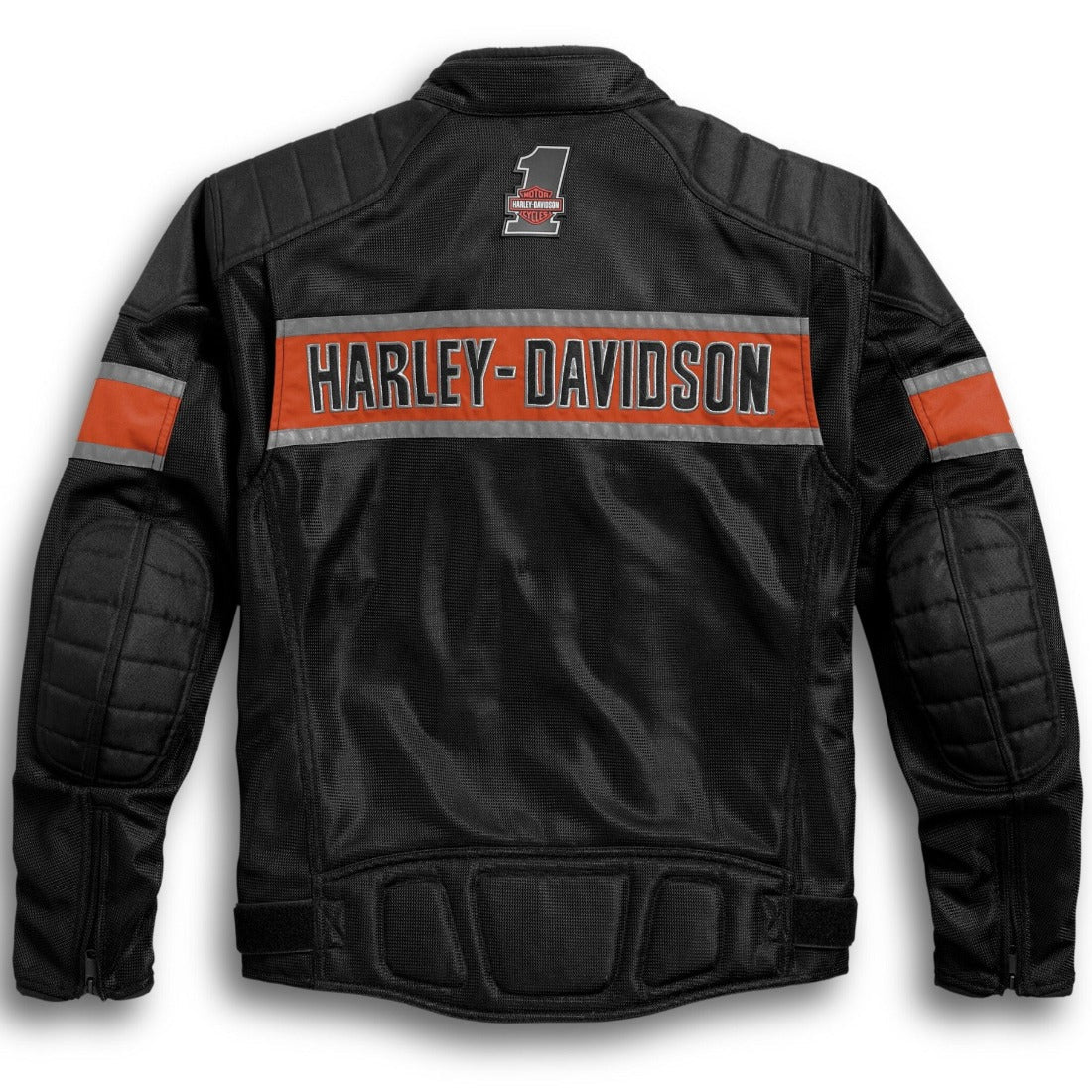 Harley-Davidson Men's Trenton Colorblocked Mesh Riding Jacket - Vox Leather