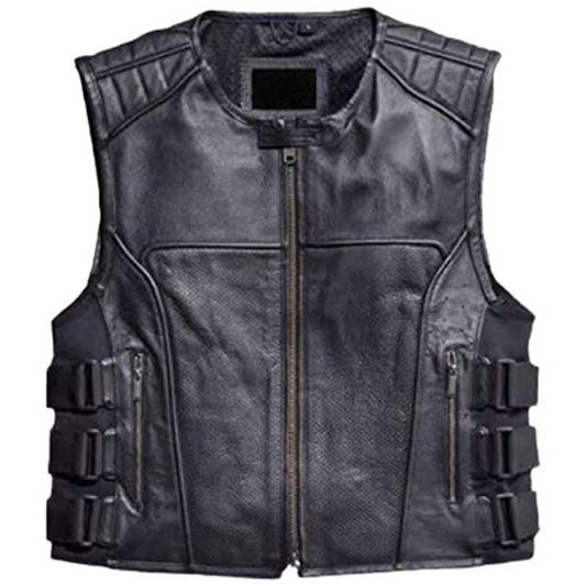 Harley Davidson Swat II Leather Vest - Vox Leather