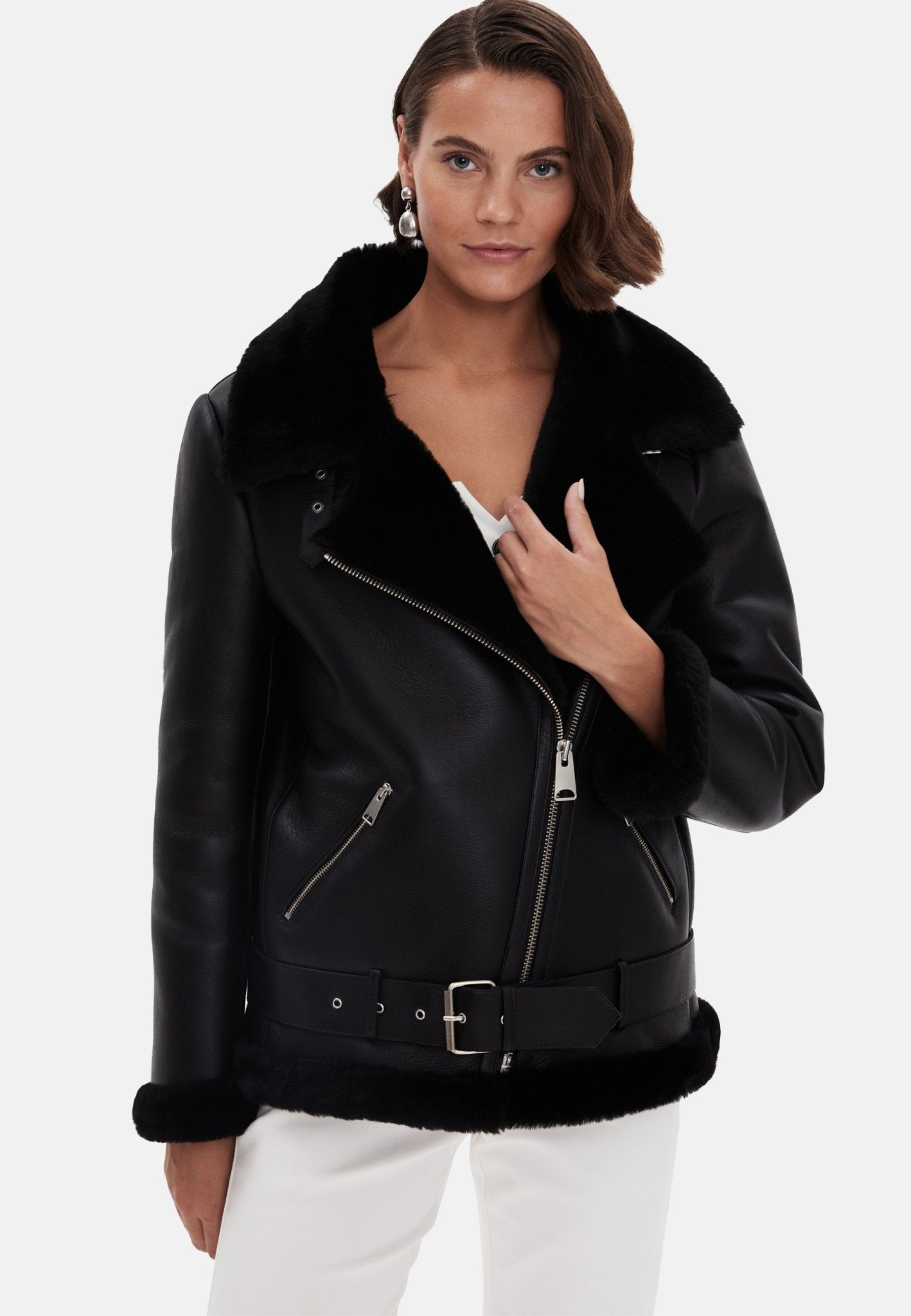 Harriet Shearling Jacket - Rare Leather