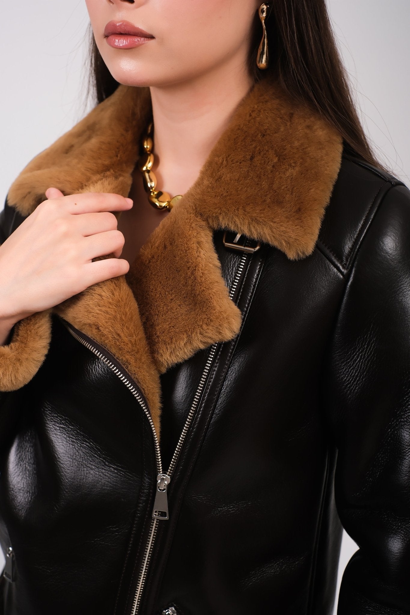Harriet Sheepskin Jacket - Rare Leather