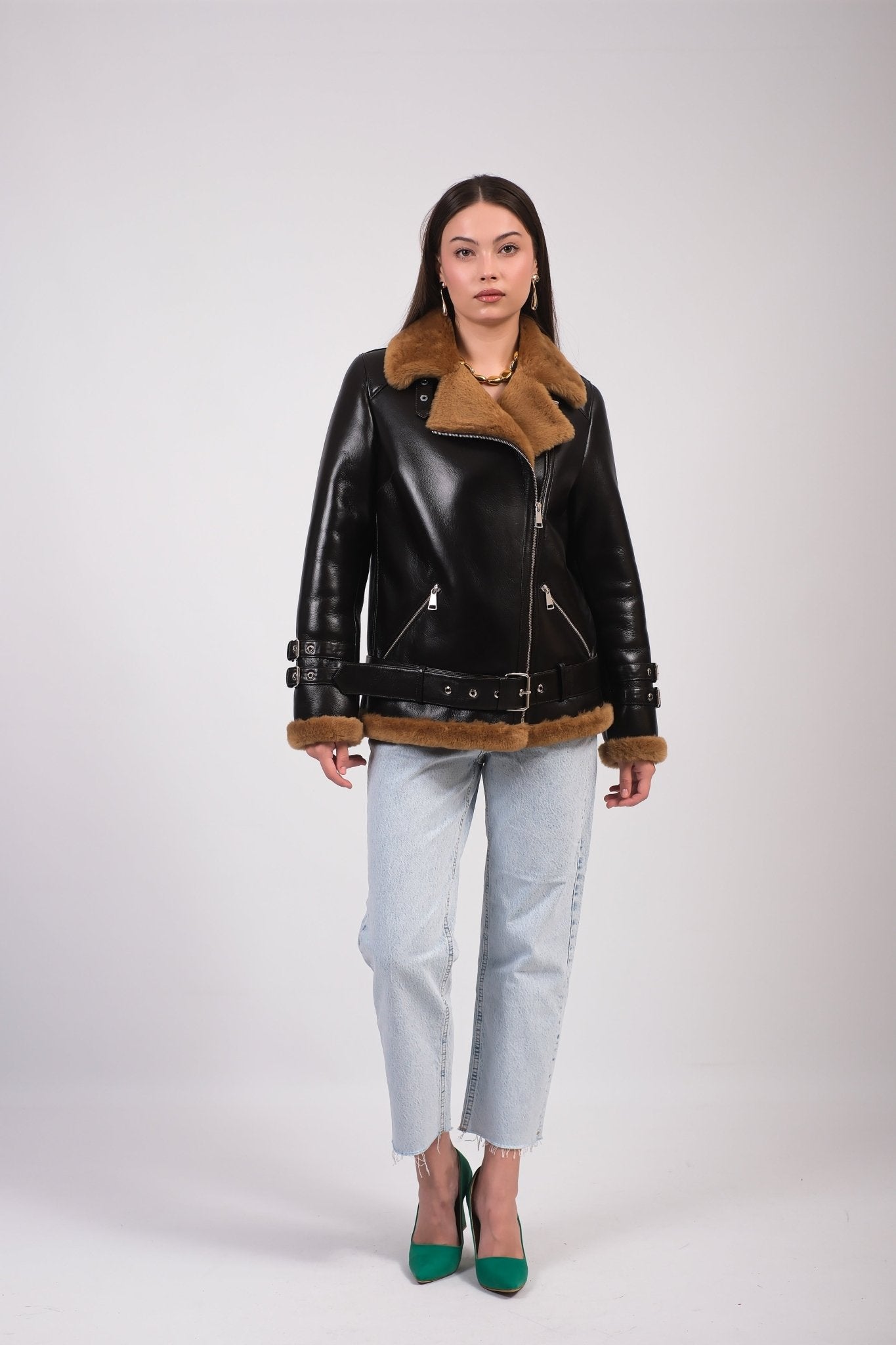 Harriet Sheepskin Jacket - Rare Leather