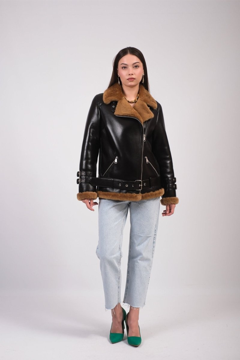 Harriet Sheepskin Jacket - Vox Leather