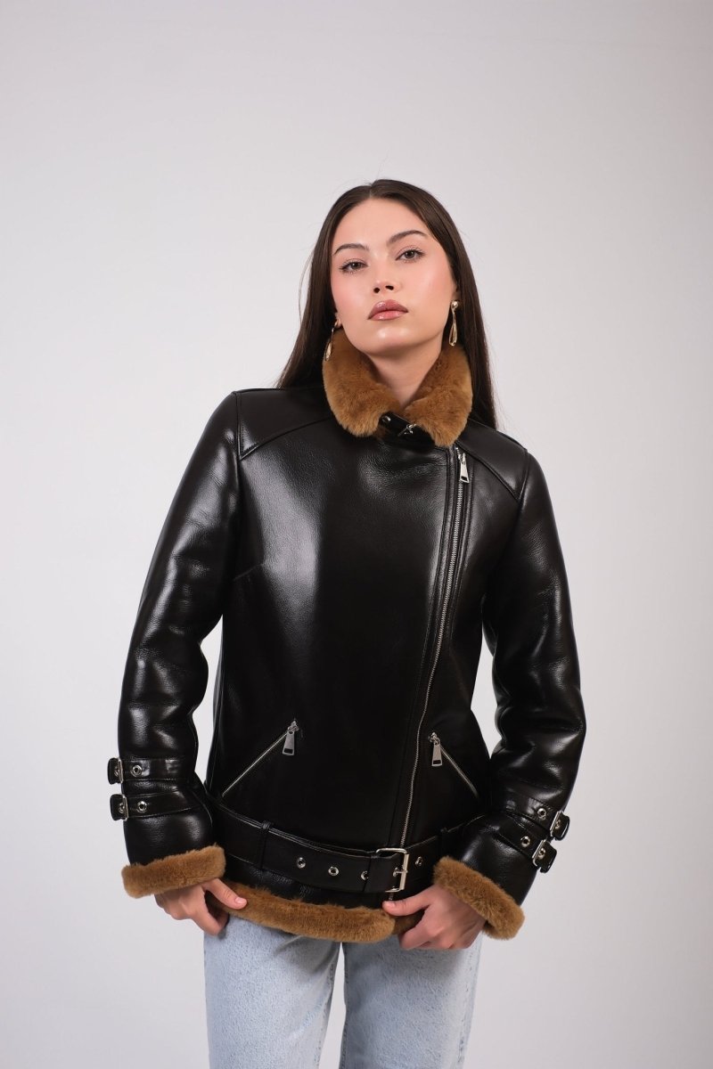 Harriet Sheepskin Jacket - Vox Leather
