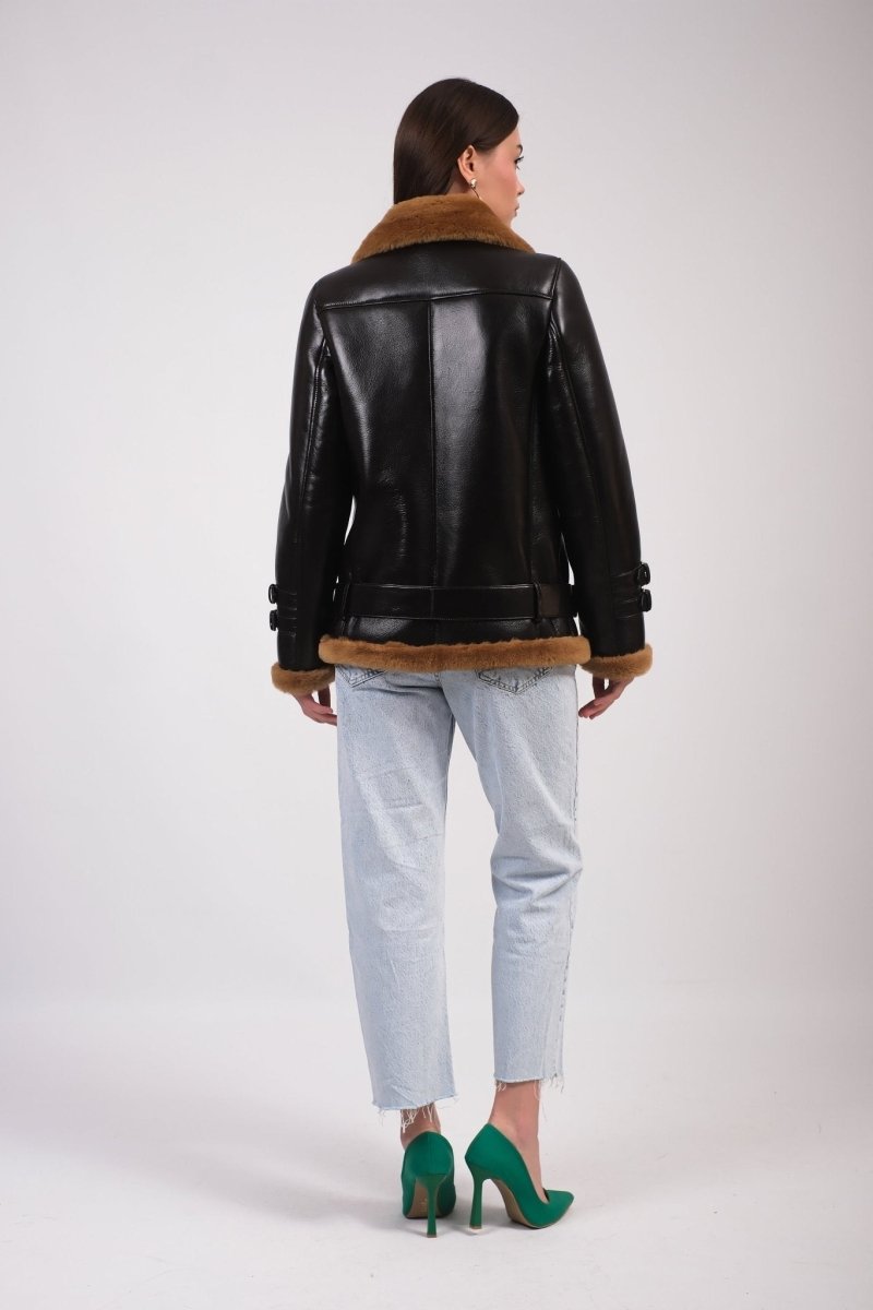 Harriet Sheepskin Jacket - Vox Leather