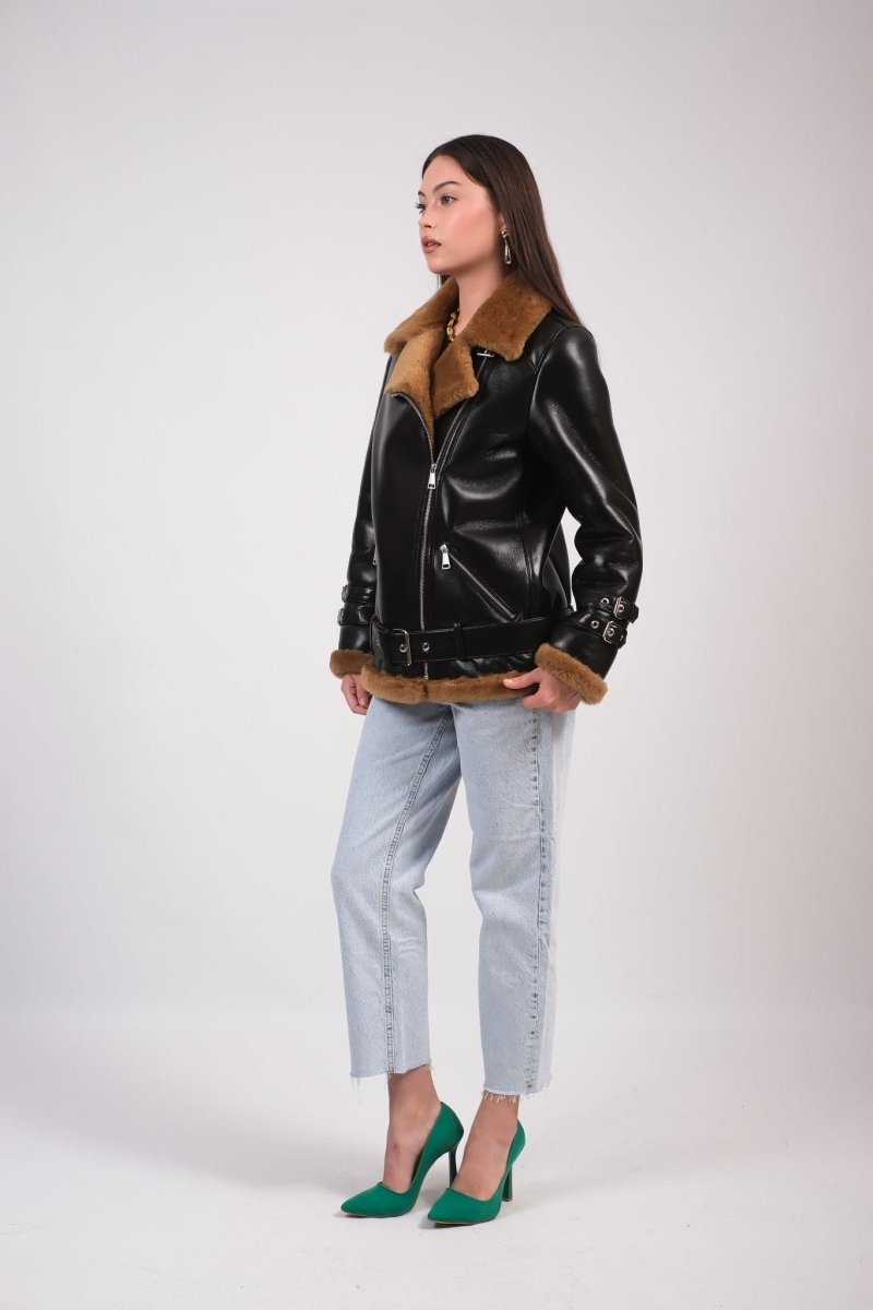 Harriet Sheepskin Jacket - Vox Leather