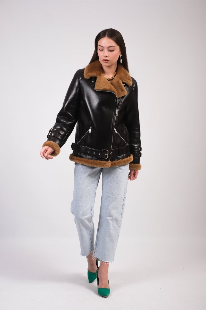 Harriet Sheepskin Jacket - Vox Leather