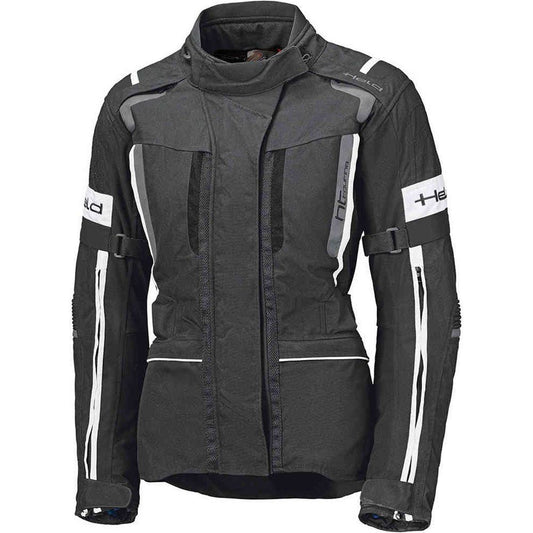 Held 4-Touring 2 Ladies Textile Jacket Black / White - Vox Leather