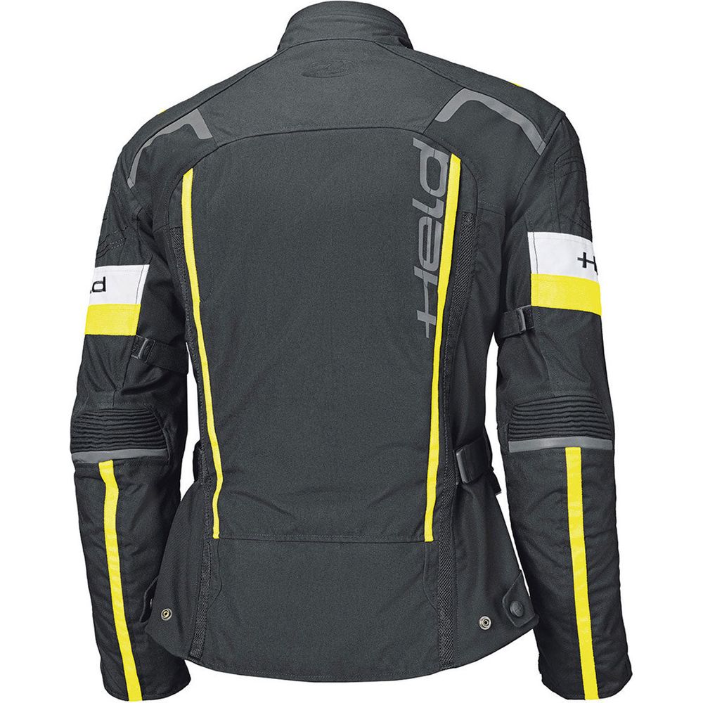 Held 4-Touring 2 Textile Jacket Black / Fluo Yellow - Vox Leather